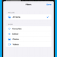 Filters can help you find what you’re looking for.